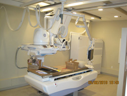X-ray equipment support and installation